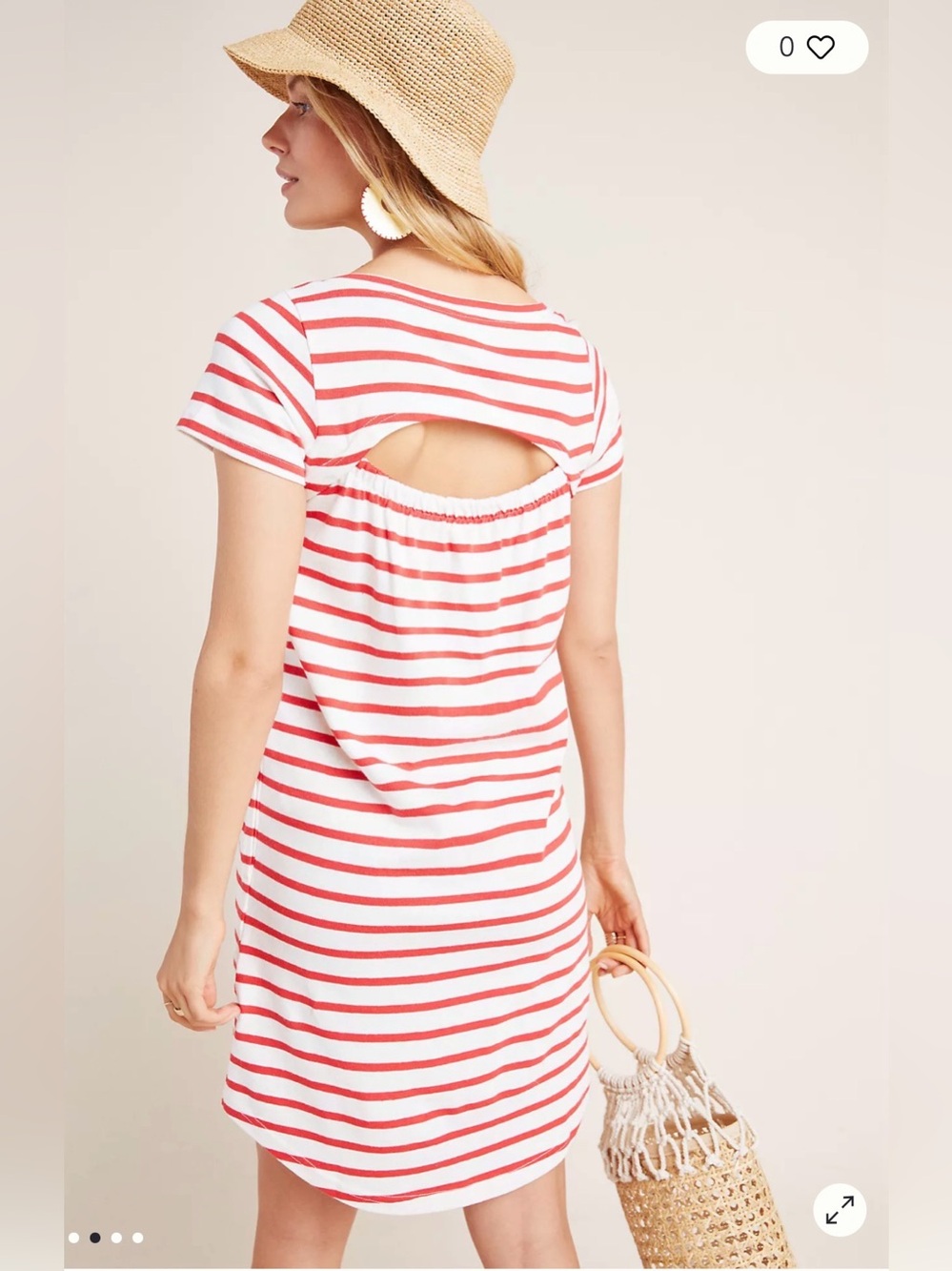 ❤️ Maeve Rochelle Striped Tee Dress ❤️